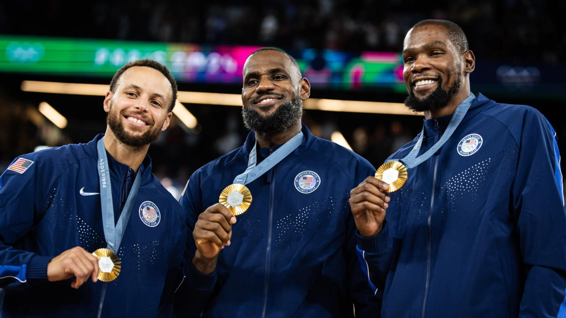 Mr. USA Basketball Kevin Durant stands on top with four Olympic gold